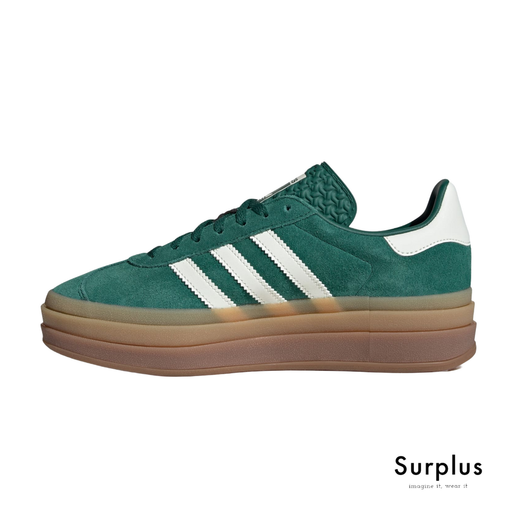 Adidas Gazelle Bold Green/Cloud White/Gold Metallic