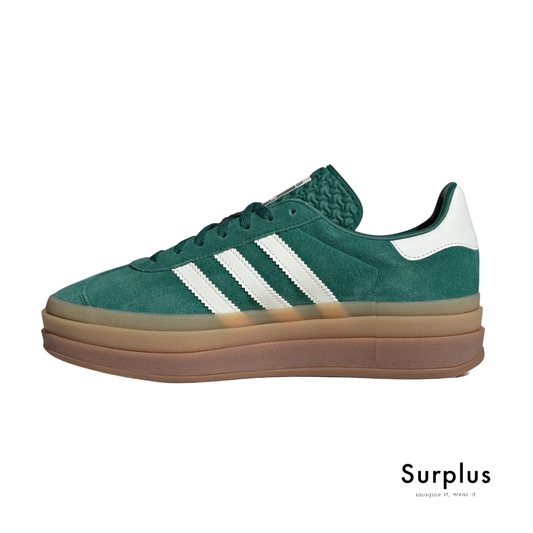 Adidas Gazelle Bold Green/Cloud White/Gold Metallic