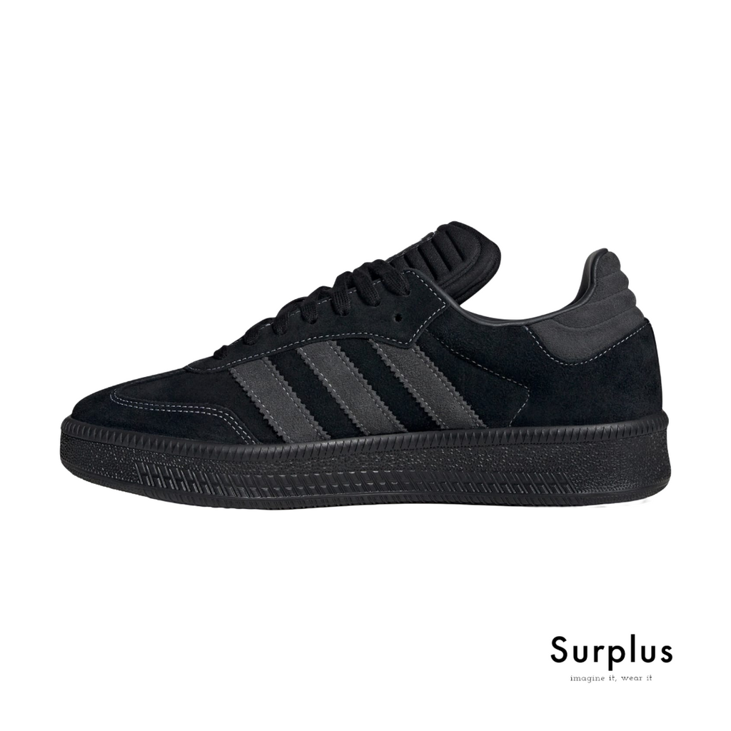 Adidas Samba XLG Black & Carbon Suede