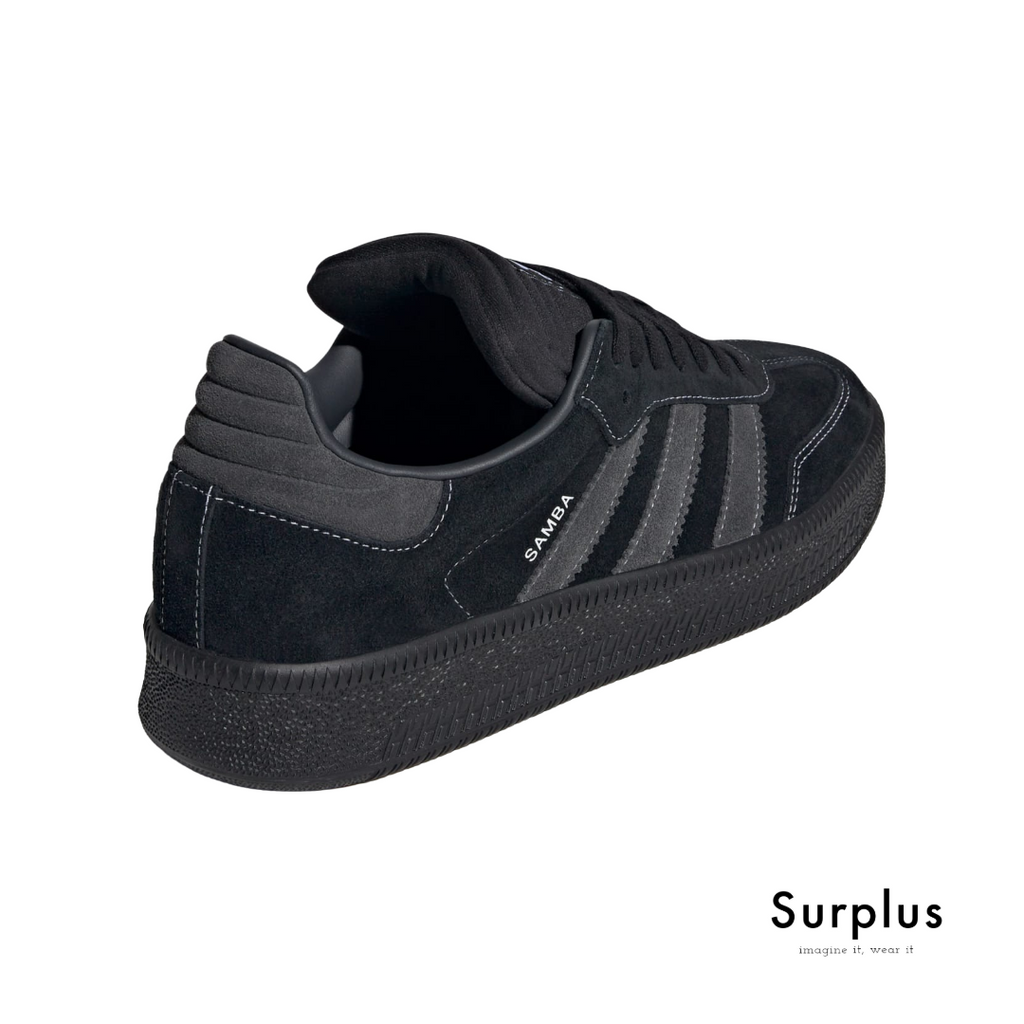 Adidas Samba XLG Black & Carbon Suede