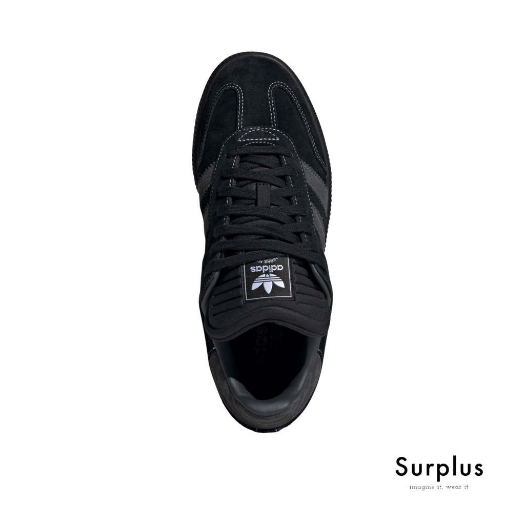 Adidas Samba XLG Black & Carbon Suede