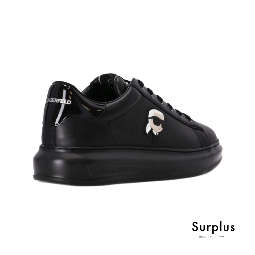Karl Lagerfeld Kapri Black Leather