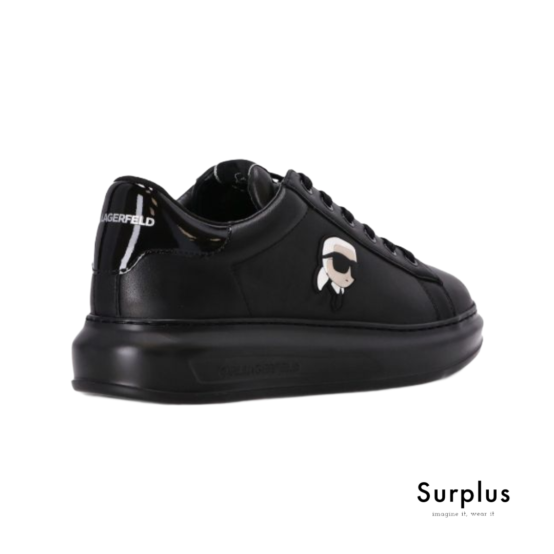 Karl Lagerfeld Kapri Black Leather