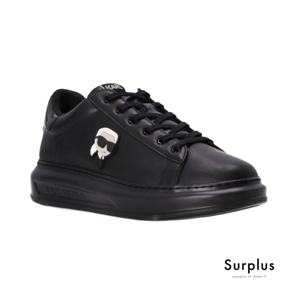Karl Lagerfeld Kapri Black Leather