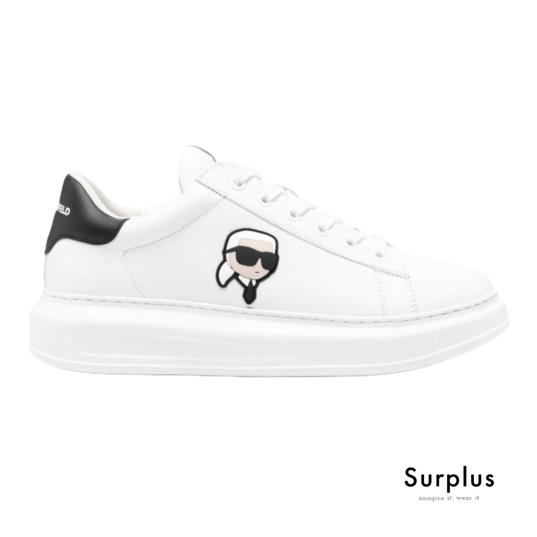 Karl Lagerfeld Kapri White Leather