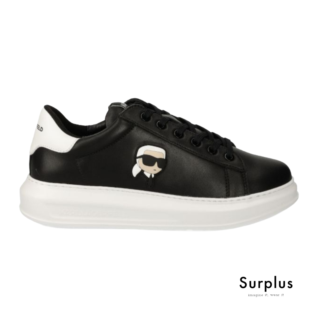 Karl Lagerfeld Kapri Ikonic Black/ White Leather