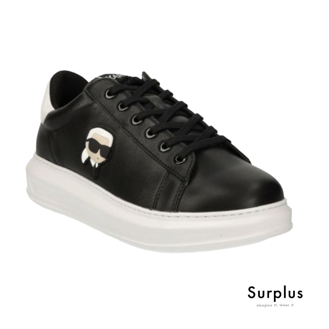 Karl Lagerfeld Kapri Ikonic Black/ White Leather