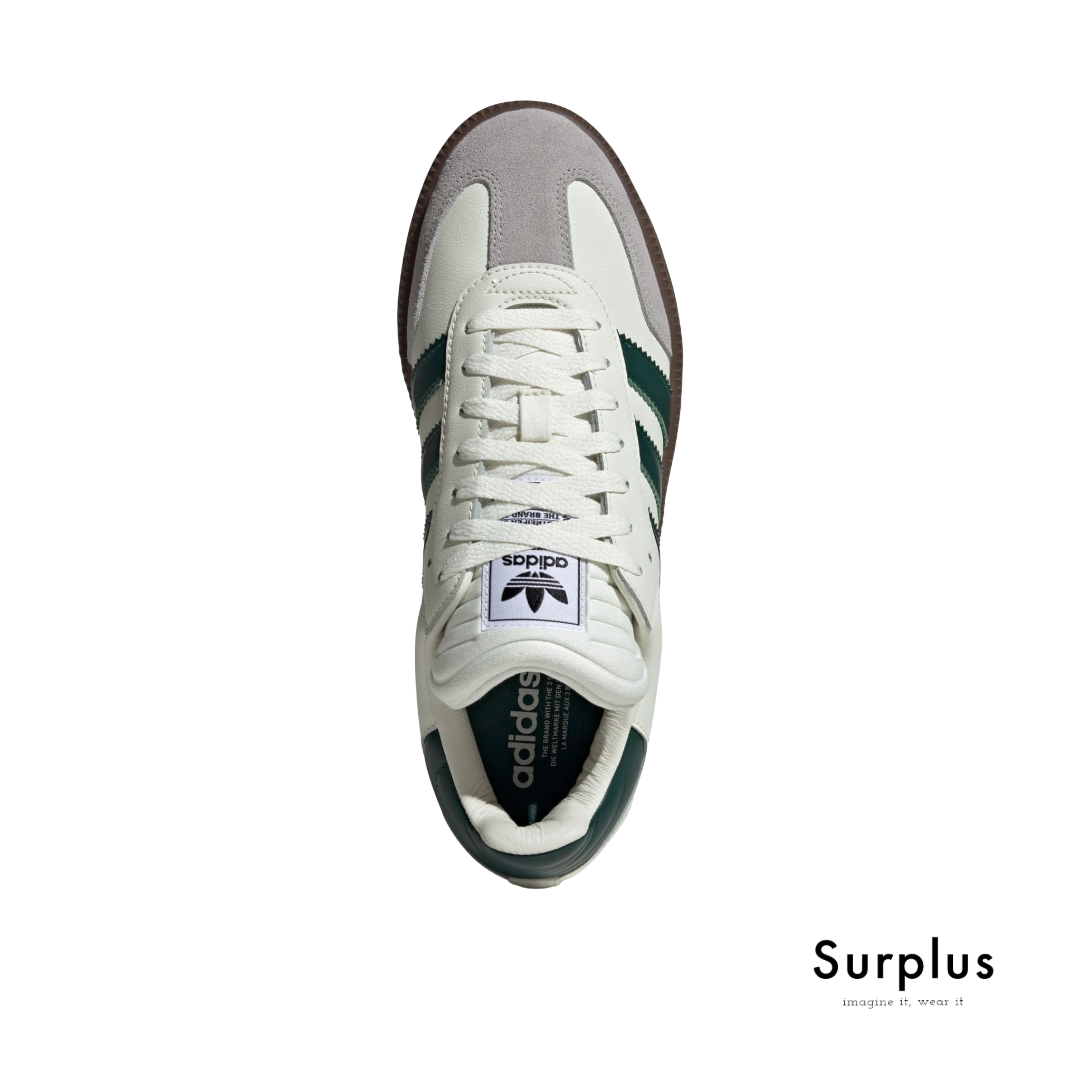 Adidas Samba XLG Cloud White /Green Colourway
