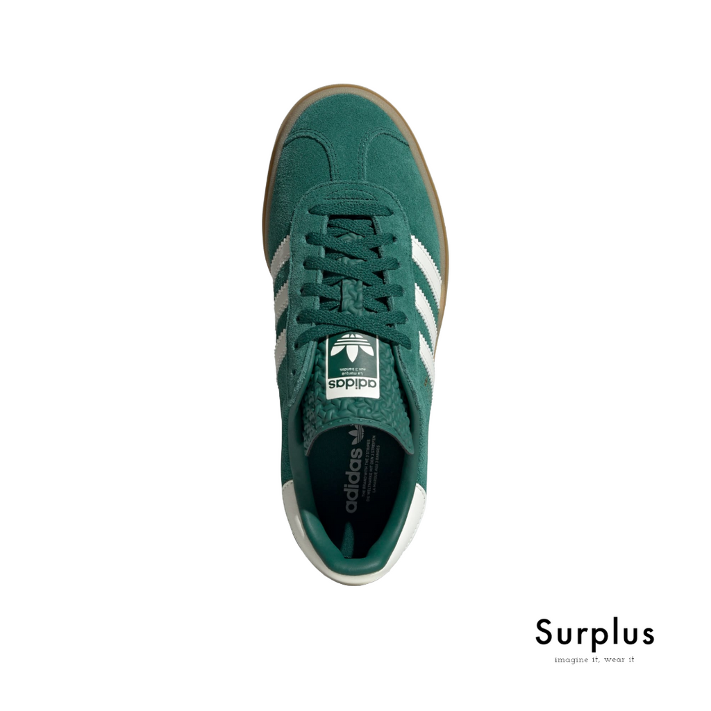Adidas Gazelle Bold Green/Cloud White/Gold Metallic