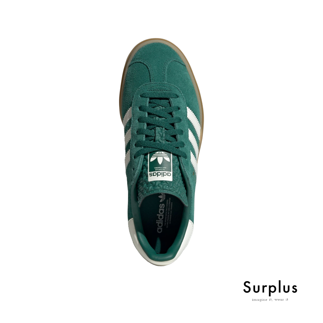 Adidas Gazelle Bold Green/Cloud White/Gold Metallic