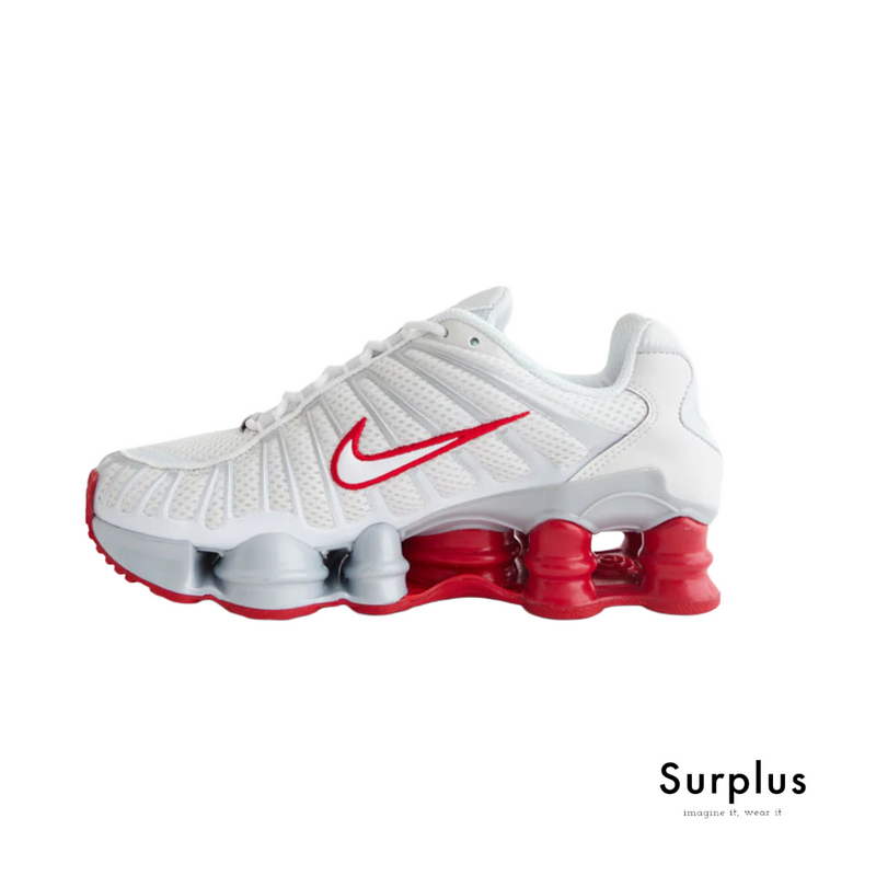 Nike Shox Platinum Tint /Gym Red