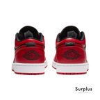 Jordan 1 Low Reverse "Red & Black" Bred