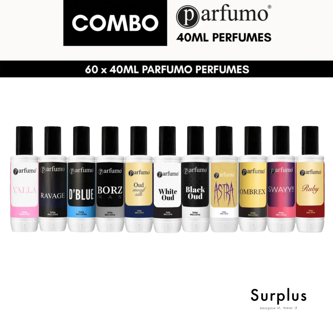 40ML x 60 Parfumo Combo