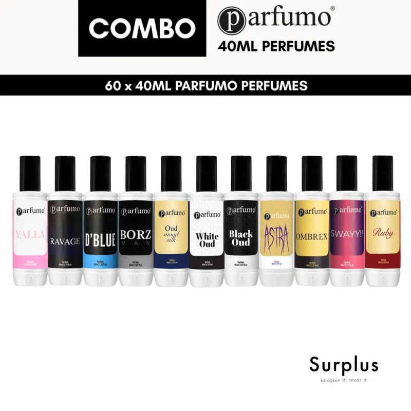 40ML x 60 Parfumo Combo