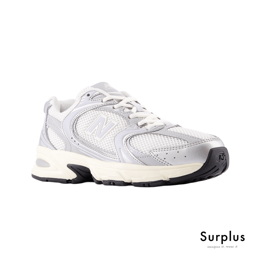 New Balance 530 Light Grey & White Clourway