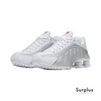 Nike Shox R4 White /Metallic Silver