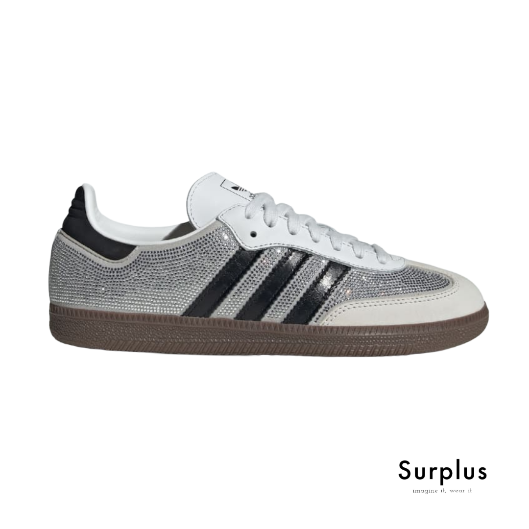 Adidas Samba OG Rhinestone Silver/Black