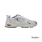 New Balance 530 White & Metallic Blue