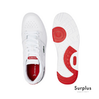 Lacoste Court Cage Leather White/Navy/Red