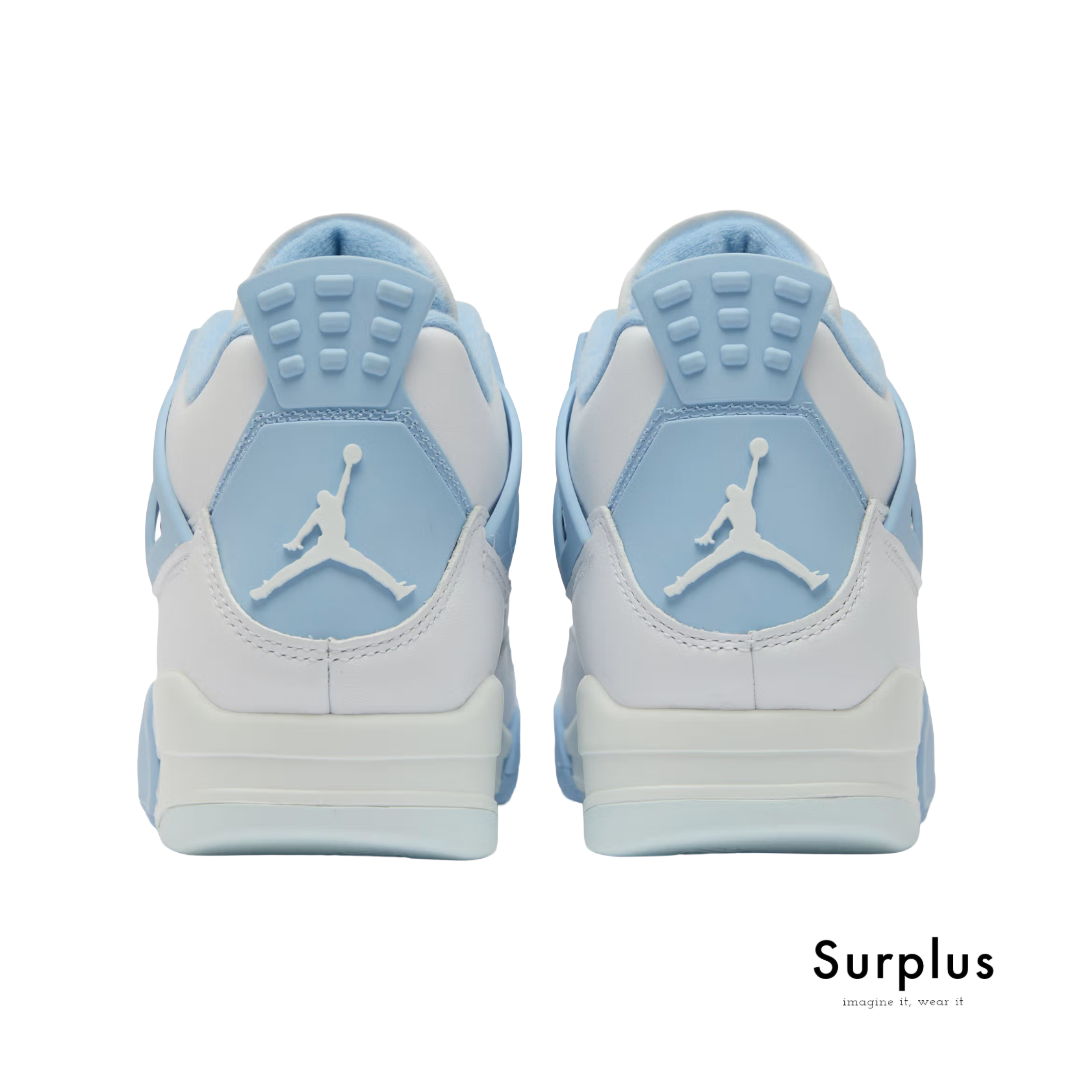 Jordan 4 Aluminum 'Forget Me Not' Blue & White