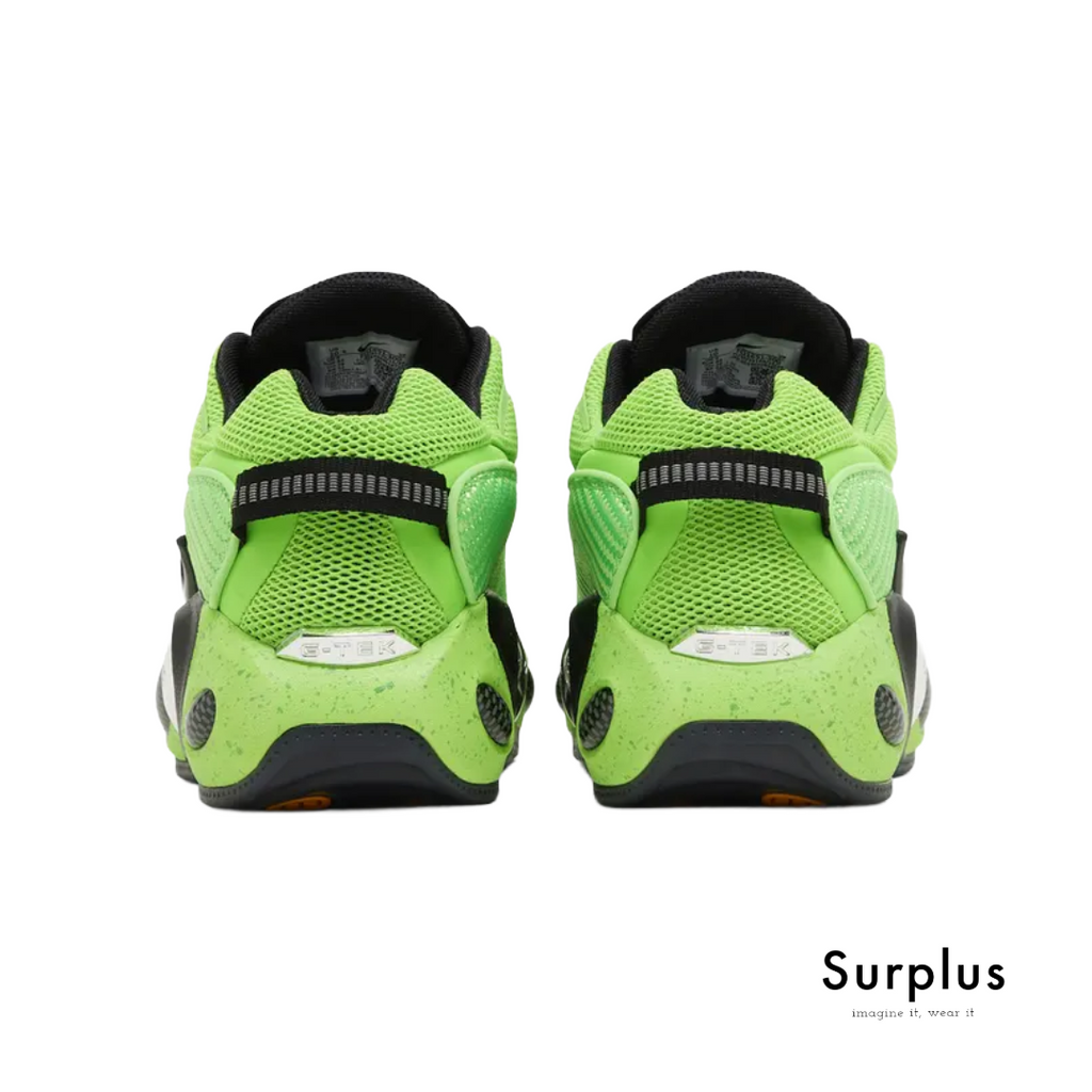 Nike NOCTA Glide "Slime Green/ Metallic Silver/Black