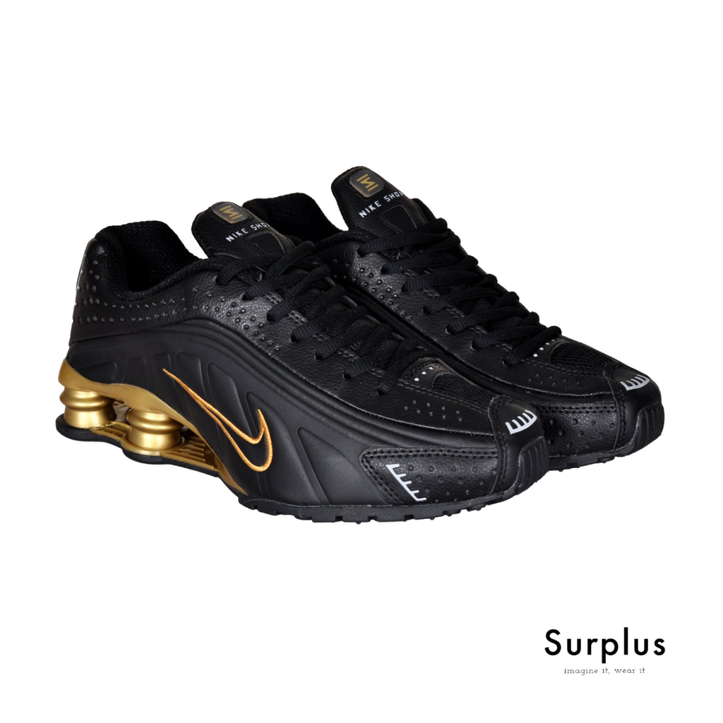 Nike Shox R4 Black/Gold