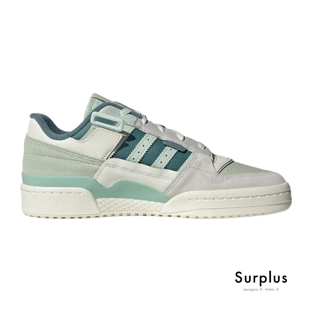 Adidas Forum Exhibit Low Off White /Green