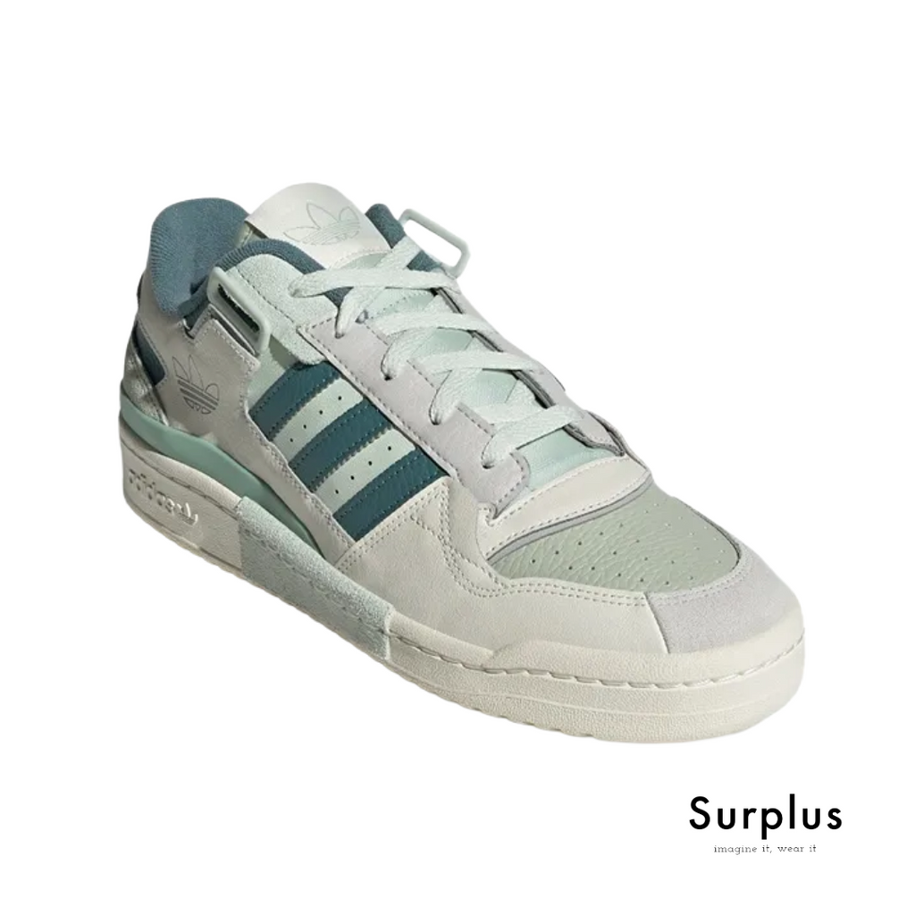 Adidas Forum Exhibit Low Off White /Green