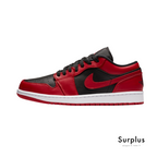 Jordan 1 Low Reverse "Red & Black" Bred