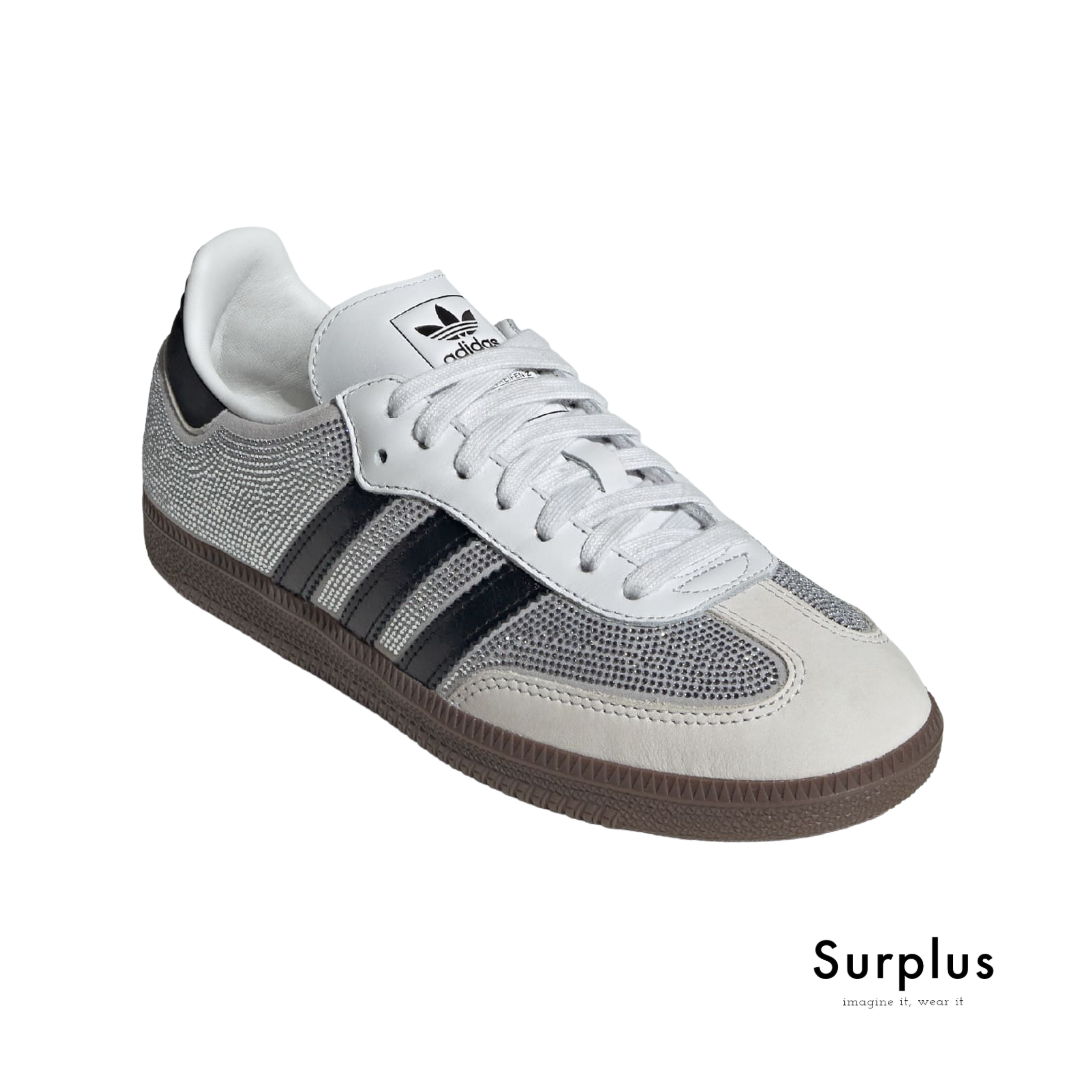 Adidas Samba OG Rhinestone Silver/Black