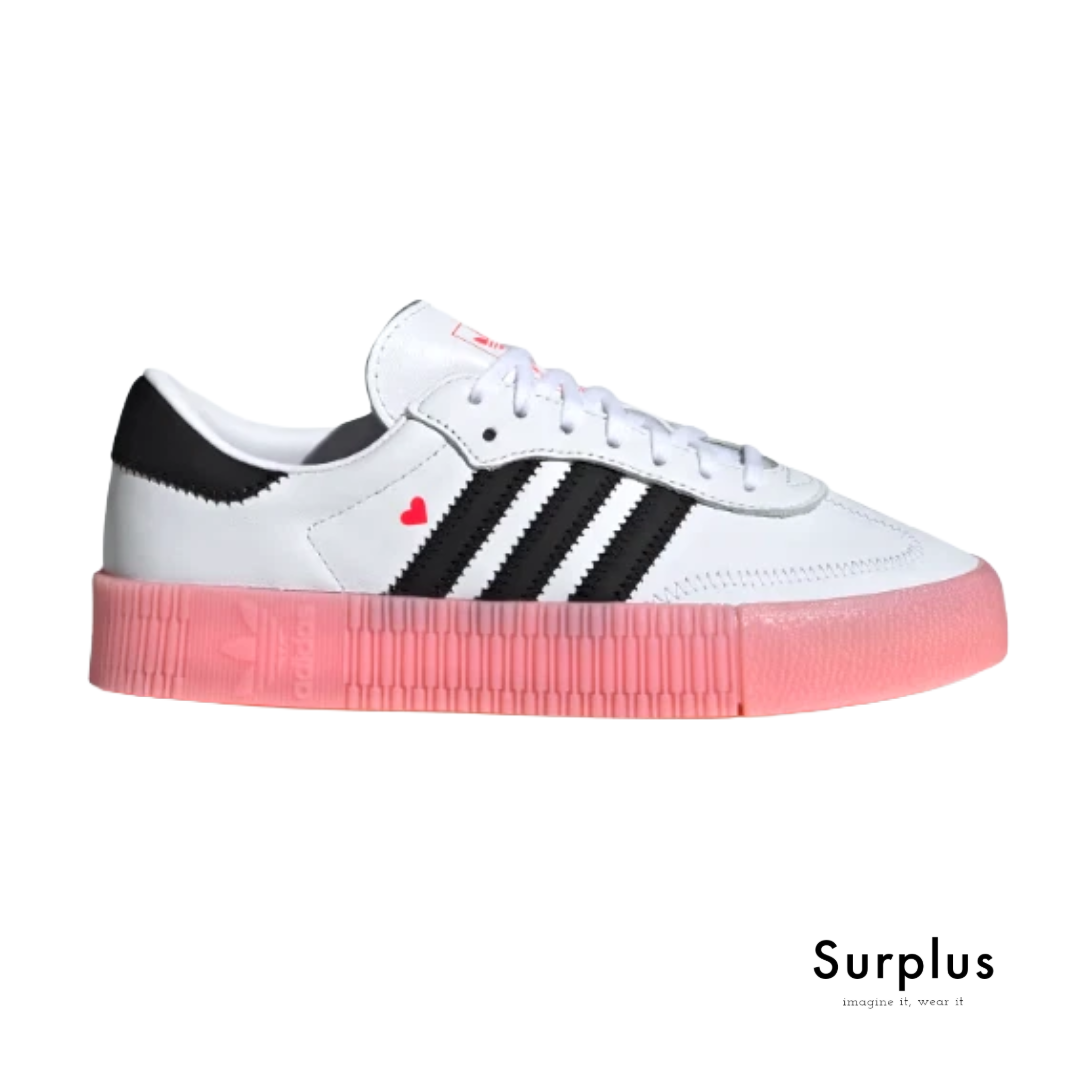 Adidas Samba Rose Platform "Valentines" White/Pink
