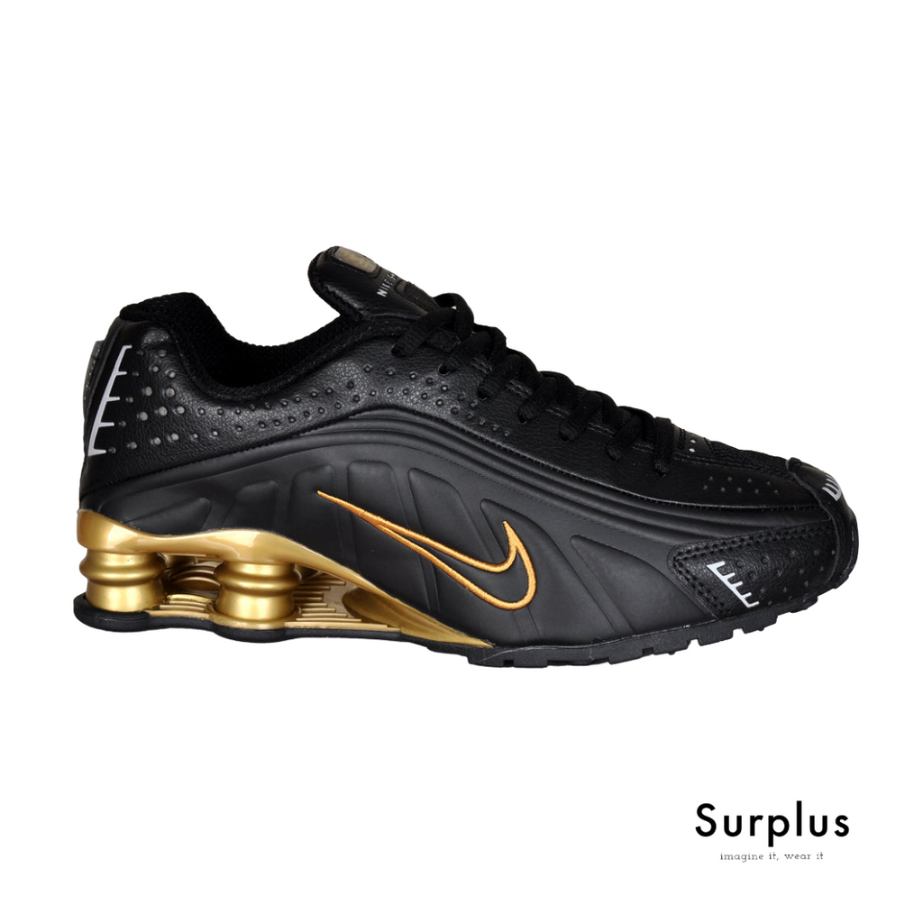 Nike Shox R4 Black/Gold
