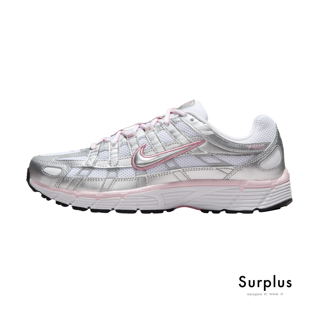 Nike P-6000 White/Silver