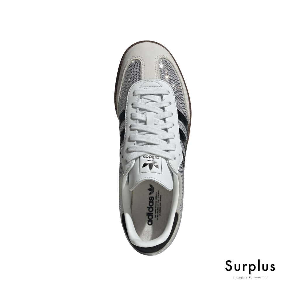 Adidas Samba OG Rhinestone Silver/Black