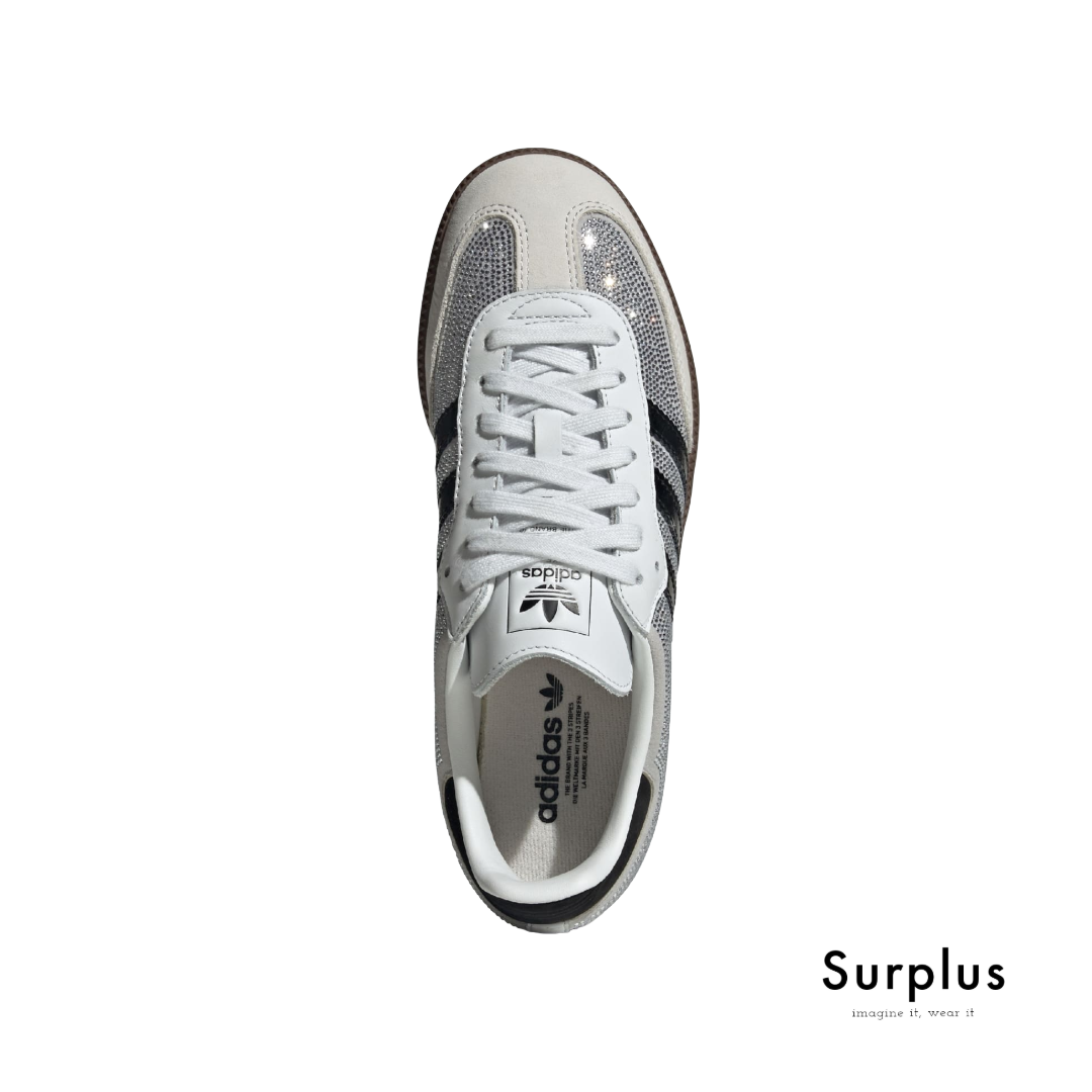 Adidas Samba OG Rhinestone Silver/Black