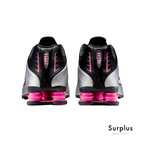 Nike Shox R4 Black/ Metallic Silver/Pink