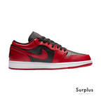 Jordan 1 Low Reverse "Red & Black" Bred