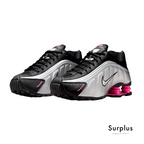 Nike Shox R4 Black/ Metallic Silver/Pink