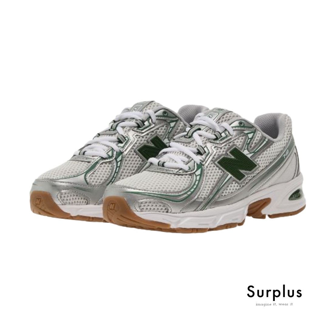 New Balance 740 White/Grey/Green