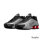 Nike Shox R4 Black /Metallic Silver/Red