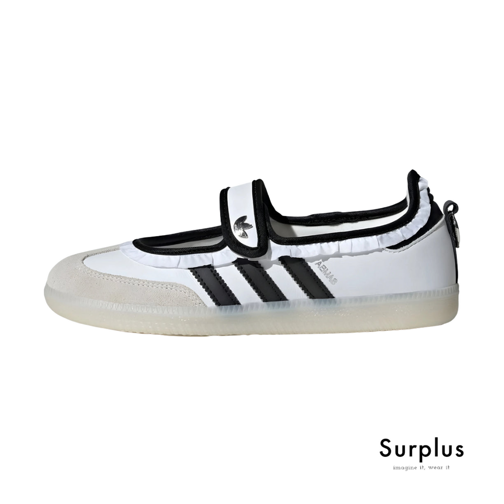Adidas Samba Mary Jane Ruffle Pack White & Black