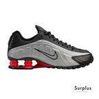 Nike Shox R4 Black /Metallic Silver/Red