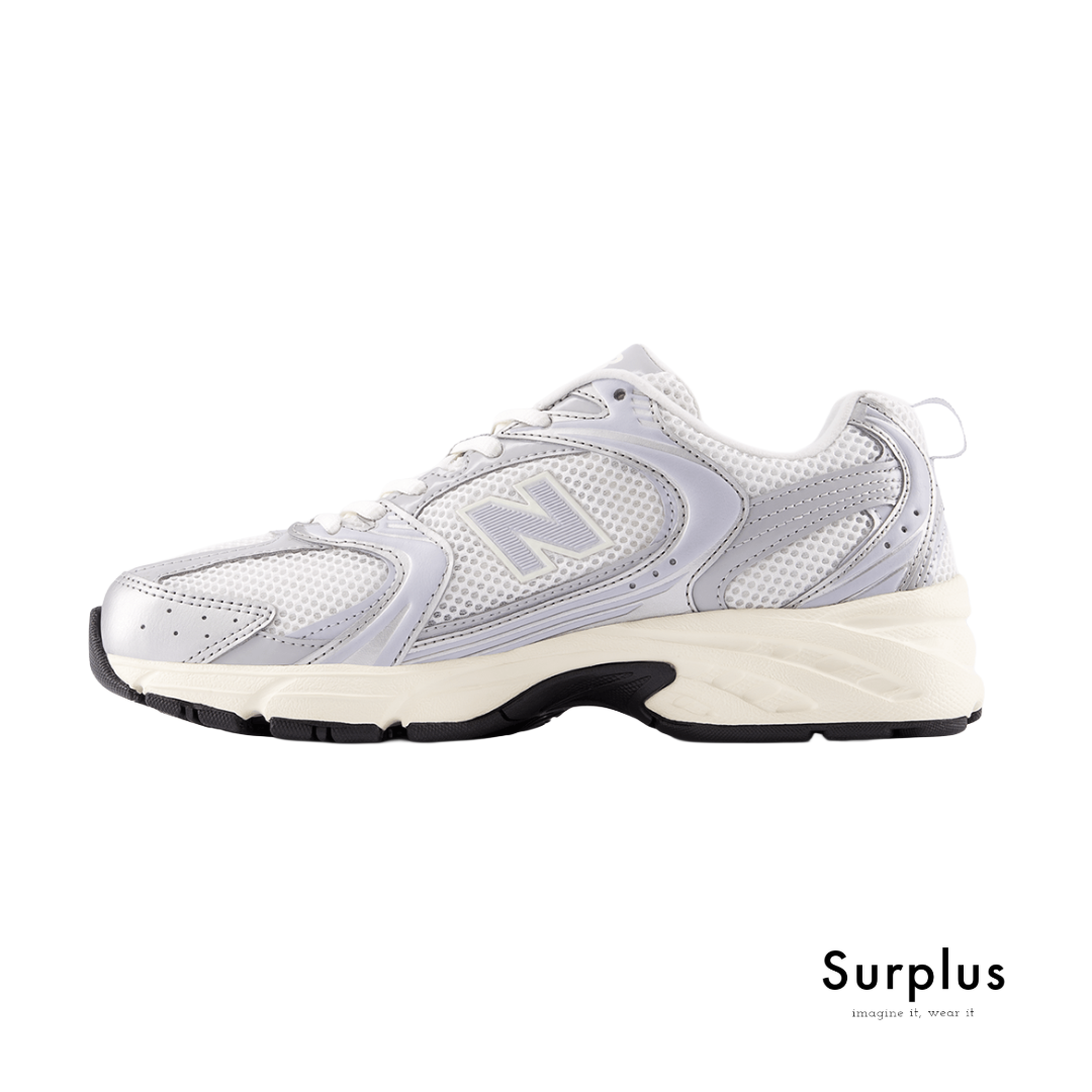 New Balance 530 Light Grey & White Clourway
