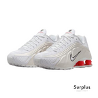 Nike Shox R4 "White /Phantom/Picante Red"