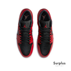Jordan 1 Low Reverse "Red & Black" Bred