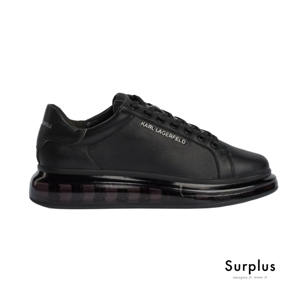 Karl Lagerfeld Kapri Kushion Lace Leather Black