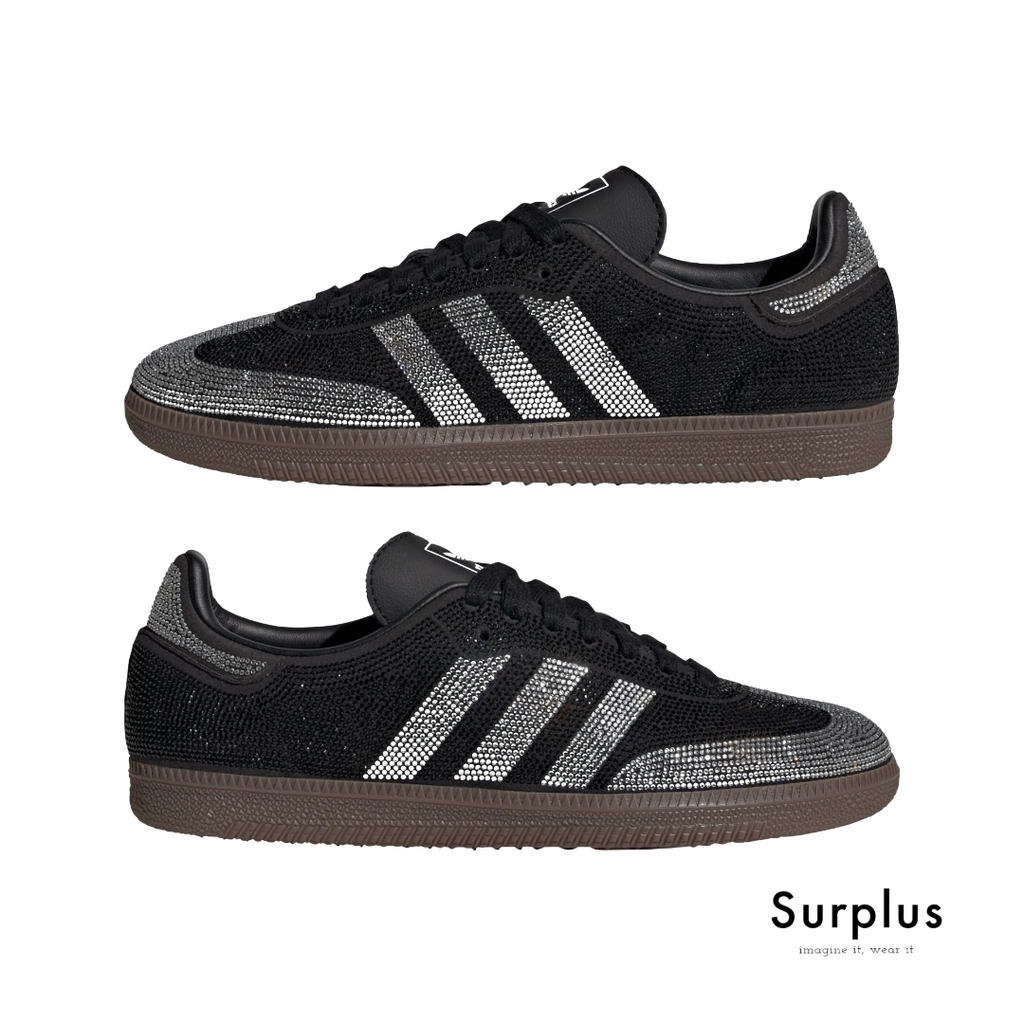 Adidas Samba OG Rhinestone Silver/Black
