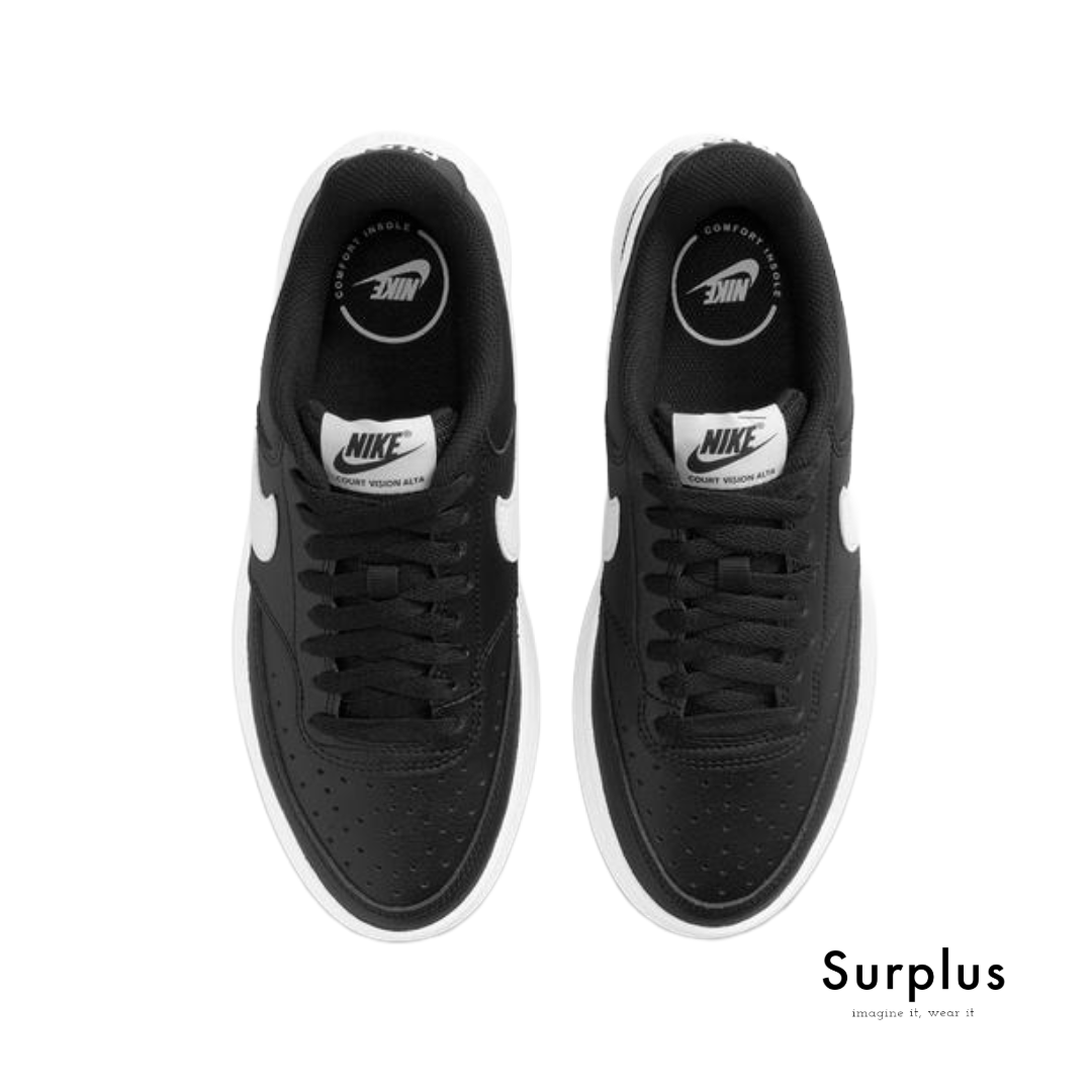 Nike Court Vision Alta Black & White