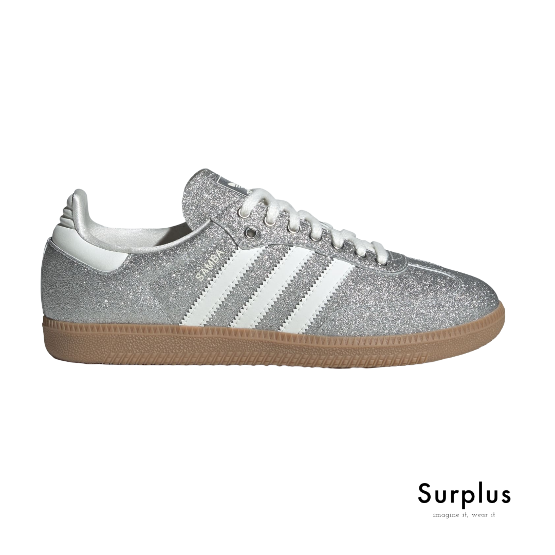 Adidas Samba OG Shine Silver Metallic