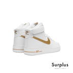 Nike Airforce 1 '07 High (White/Metallic Gold)